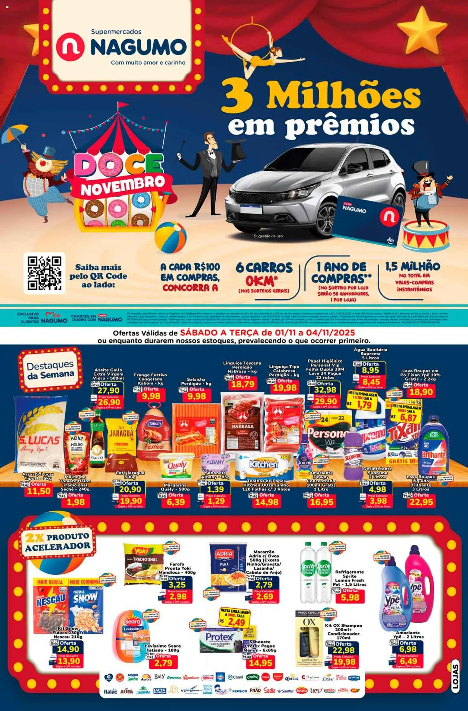 Pré-Visualização do folheto "Ofertas da semana" da loja Nagumo válido a partir de 01/11/2025