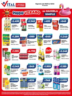 Vista previa del folleto de la tienda Vital válido desde el 09/02/2026 