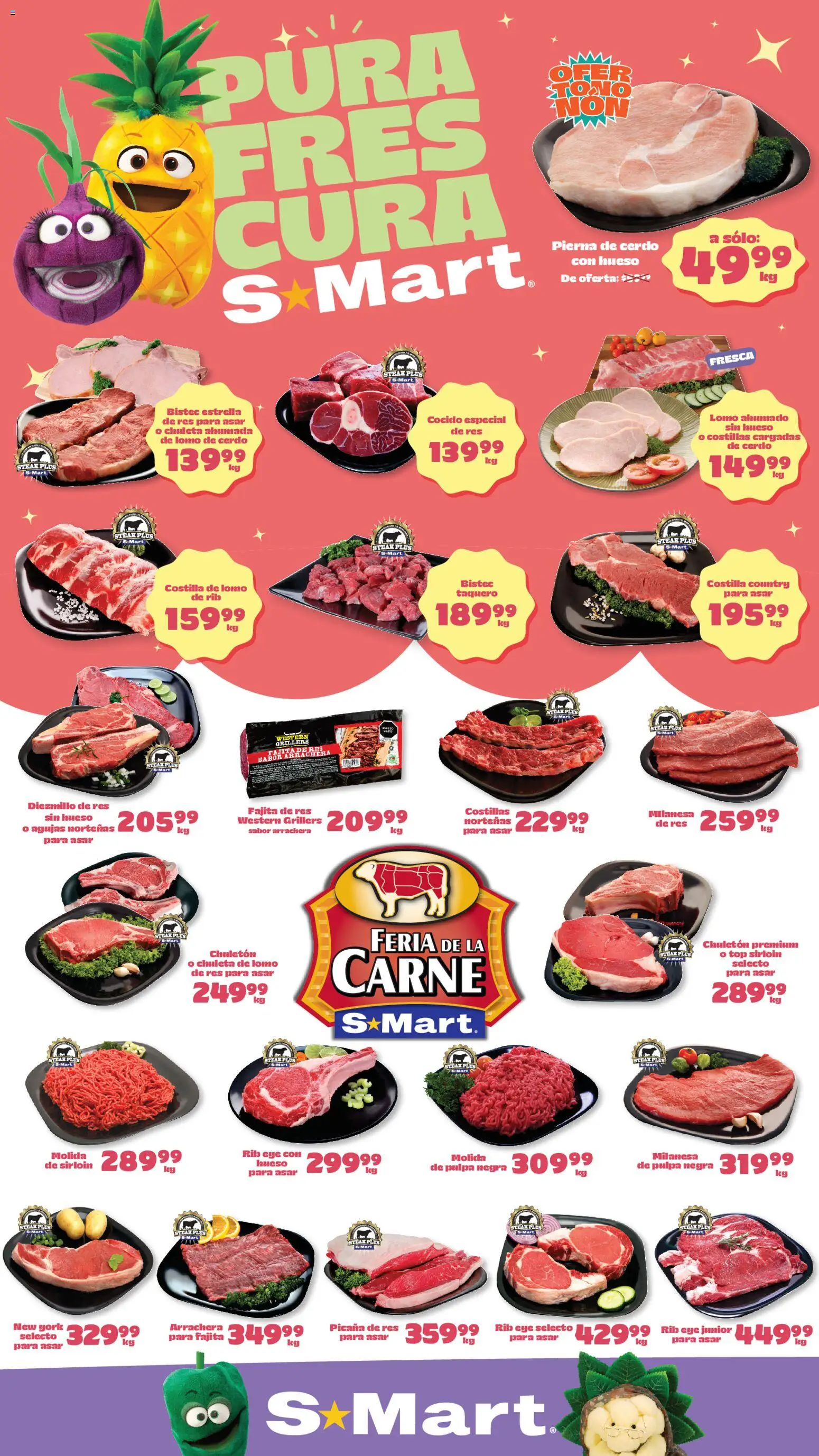 Vista previa las ofertas de la tienda S-Mart - S-Mart folleto Ofertas de feria Juárez desde el 17/04/2026 