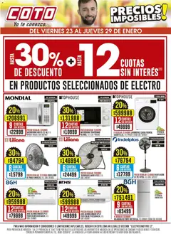 Vista previa del folleto de la tienda Coto válido desde el 23/01/2026 