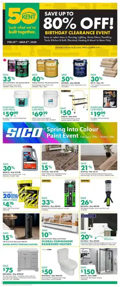 Preview of leaflet Weekly Flyer - NL from shop Kent is valid from Feb 26, 2026