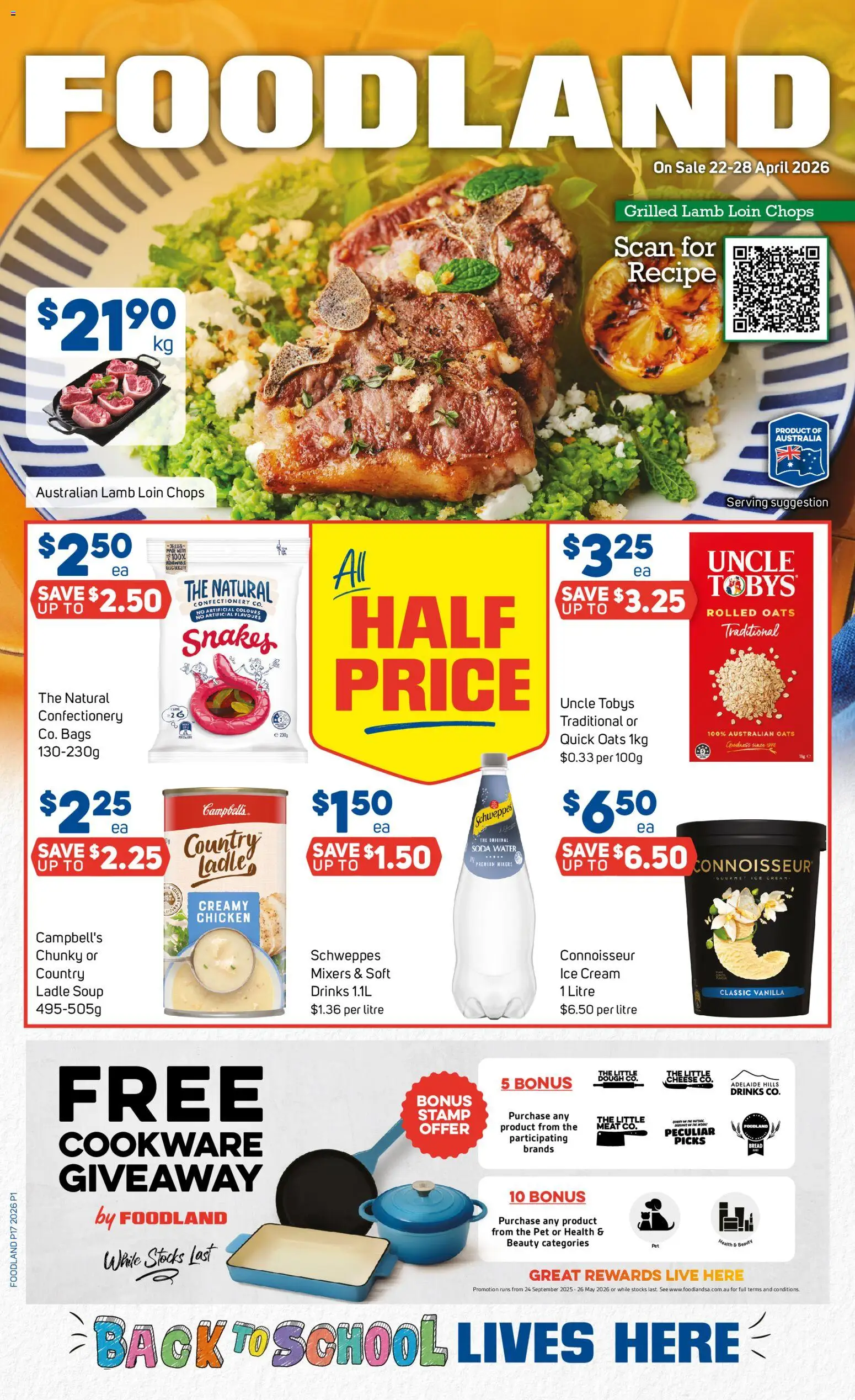 Preview of catalogue Foodland catalogue from shop Foodland valid 22/04/2026