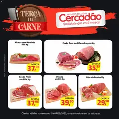 Pré-Visualização do folheto "Ofertas da semana" da loja Cercadão válido a partir de 04/11/2025