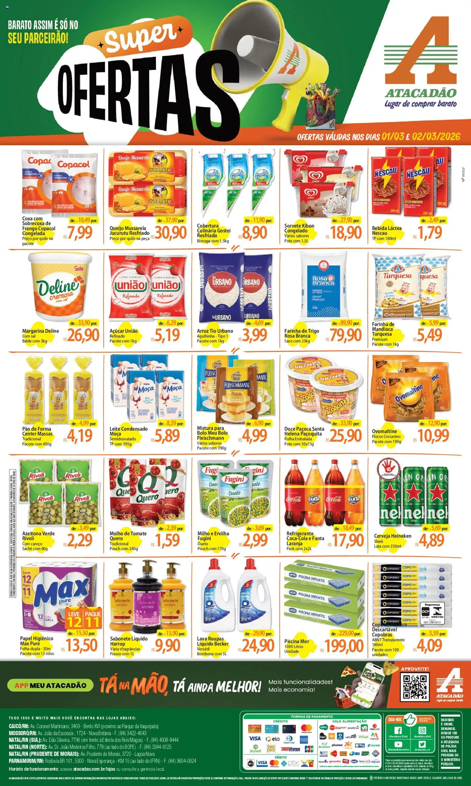 Pré-Visualização do folheto "ofertas - RN" da loja Atacadão válido a partir de 01/03/2026