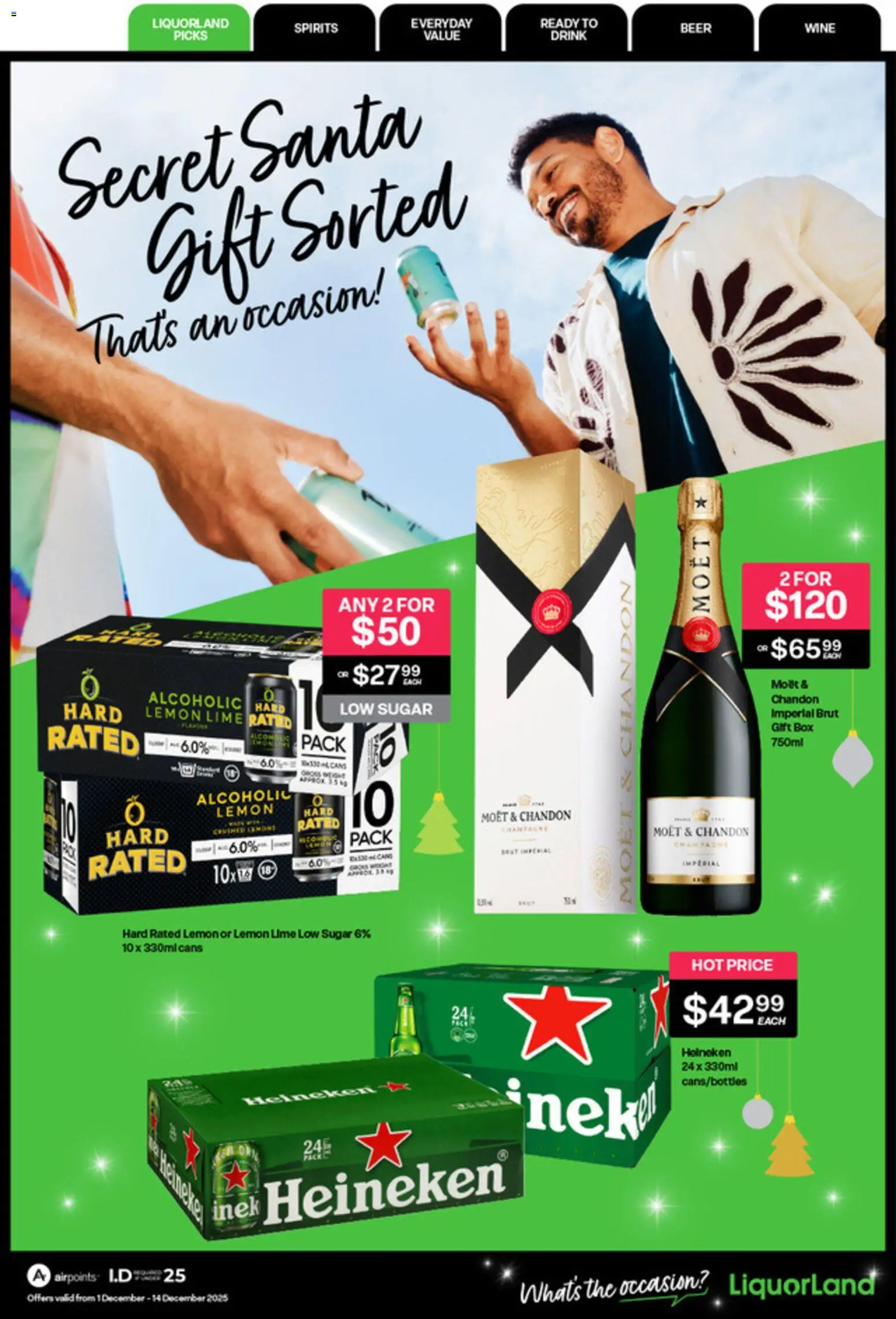 Preview of catalogue Catalogue from shop Liquorland valid 1 Dec 2025