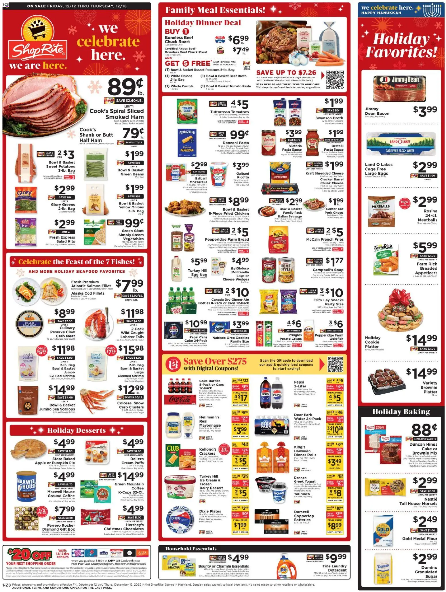 Ad Preview of ShopRite Weekly Ad from 12/12/2025