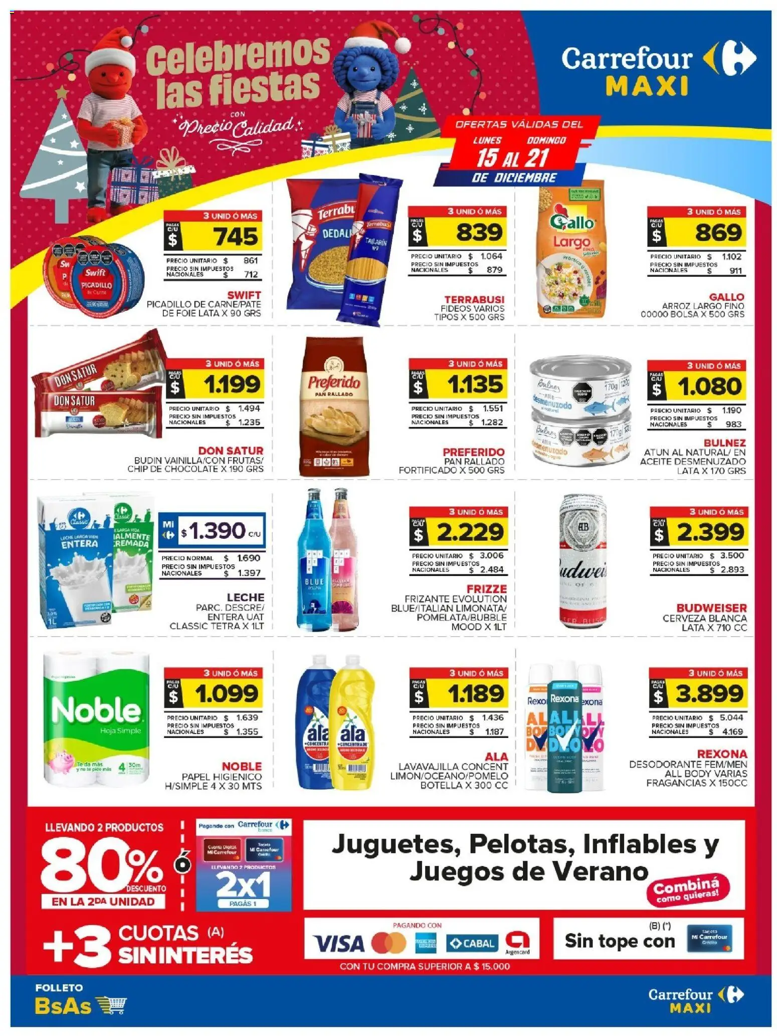 Vista previa del folleto de la tienda Carrefour Maxi válido desde el 15/12/2025 