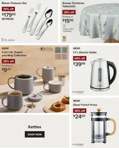 Preview of leaflet Weekly Flyer from shop Linen Chest is valid from Dec 04, 2025 | Page: 7