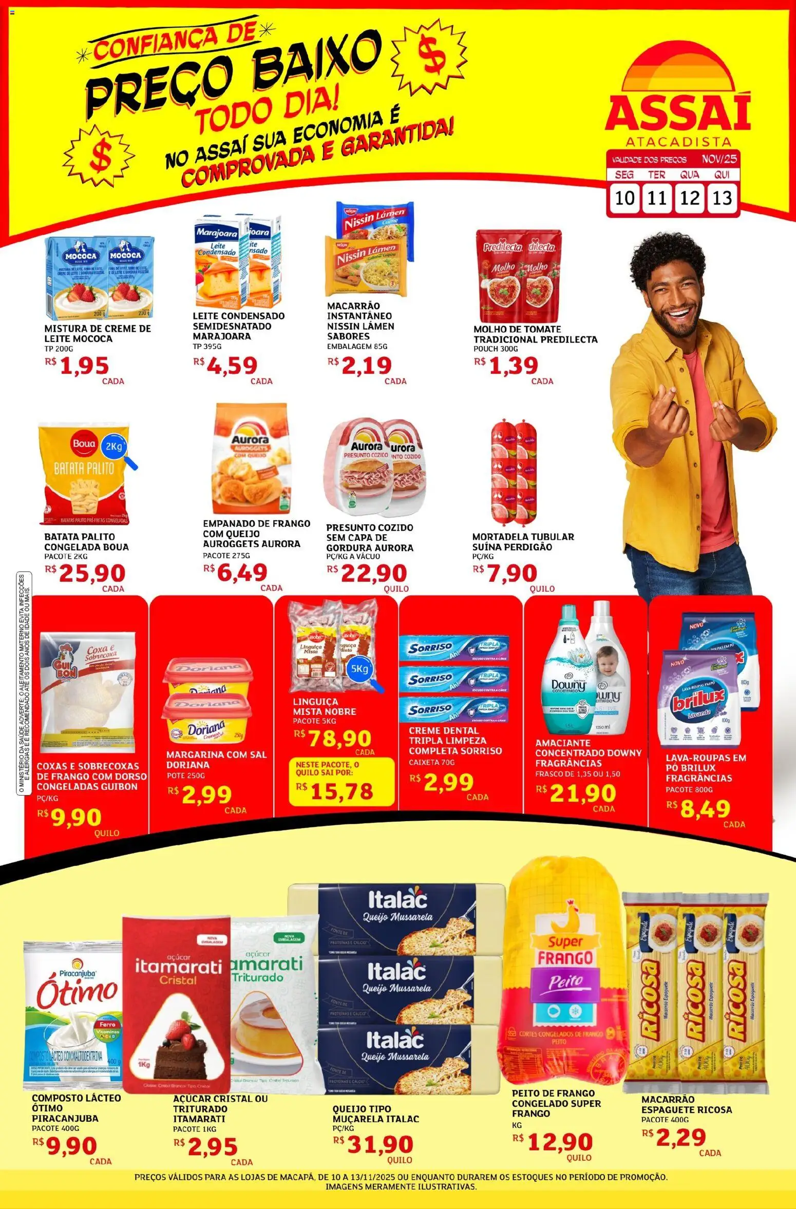 Pré-Visualização do folheto "Encarte - AP" da loja Assaí Atacadista válido a partir de 10/11/2025
