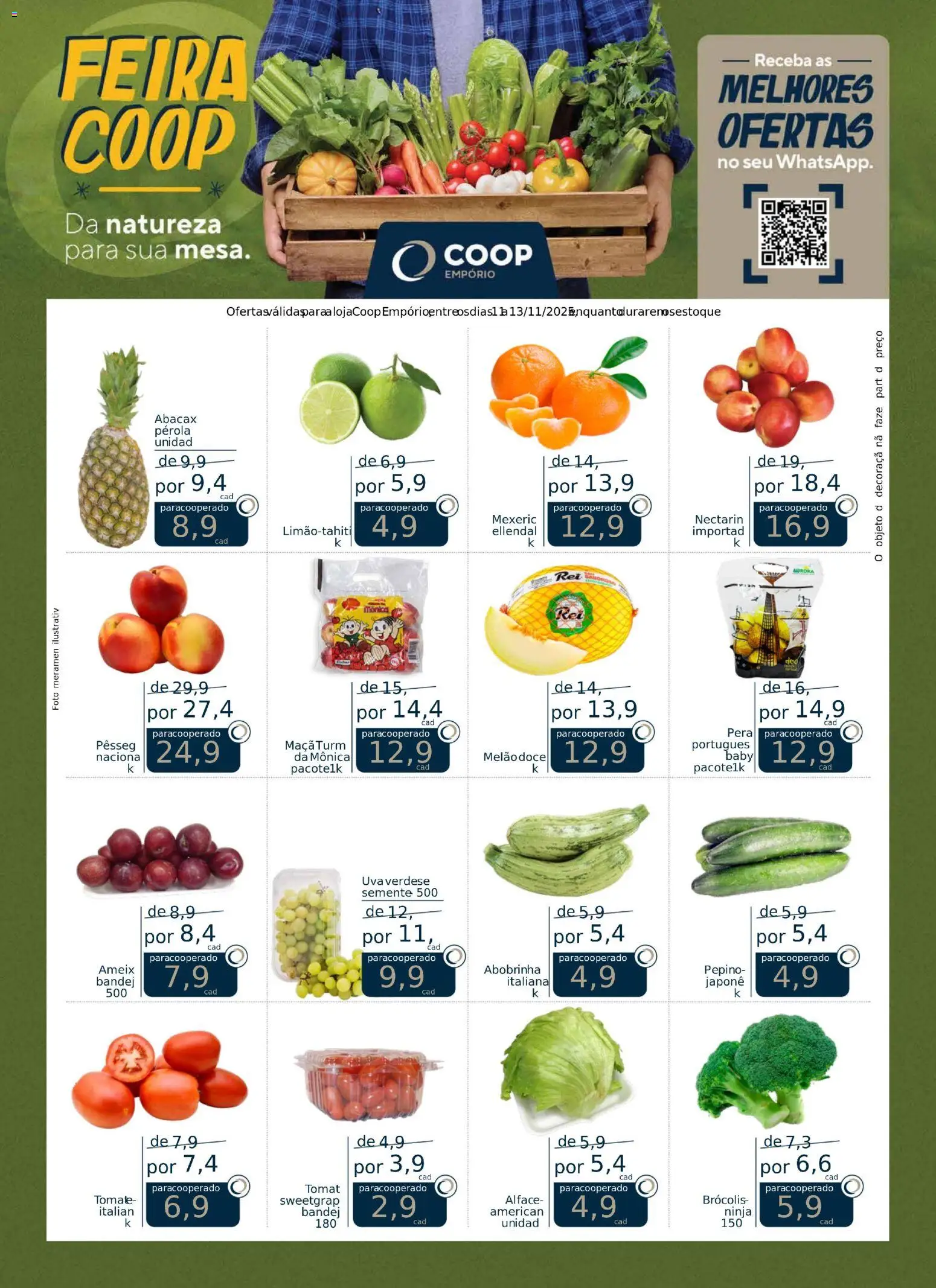 Pré-Visualização do folheto "Ofertas do Açougue Benassi" da loja Coop válido a partir de 11/11/2025