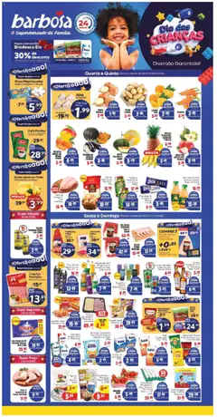 Pré-Visualização do folheto "Ofertas Lojas P" da loja Barbosa Supermercados válido a partir de 08/10/2025