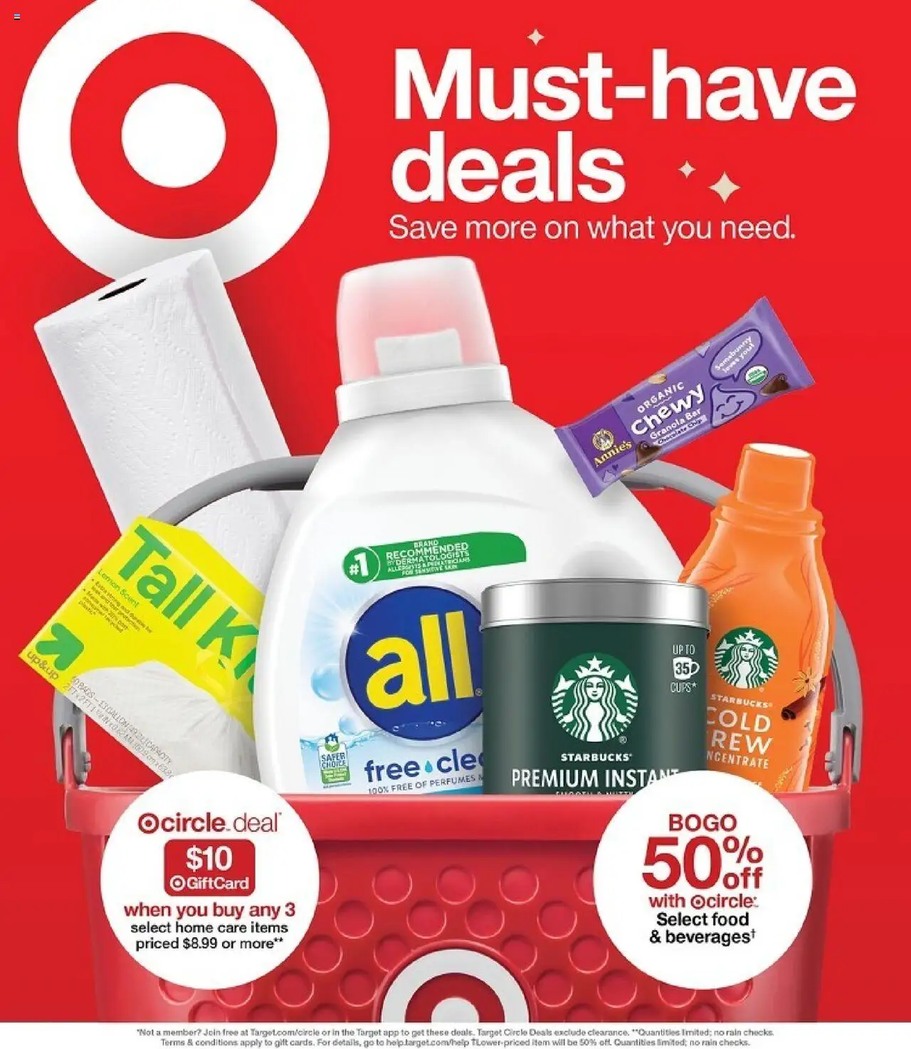 Folleto Target y sus promociones válidas desde el 03/08/2025 - Número de página 1