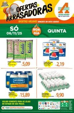 Pré-Visualização do folheto "Ofertas - SP" da loja Atacadão válido a partir de 06/11/2025