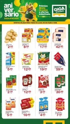 Pré-Visualização do folheto "Ofertas da semana" da loja GIGA Atacado válido a partir de 15/08/2025