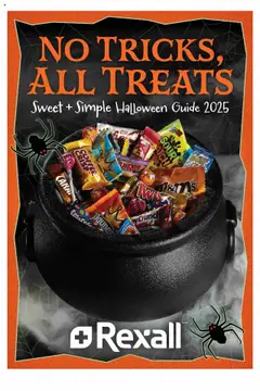 Preview of leaflet Halloween Guide 2025 from shop Rexall is valid from Sep 19, 2025