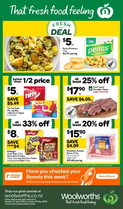 Preview of catalogue Woolworths catalogue from shop Woolworths valid 27 Apr 2026