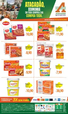Pré-Visualização do folheto "Ofertas - RS" da loja Atacadão válido a partir de 25/02/2026