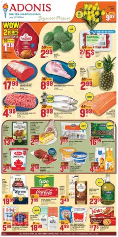 Preview of leaflet Adonis circulaire from shop Adonis is valid from Apr 02, 2026