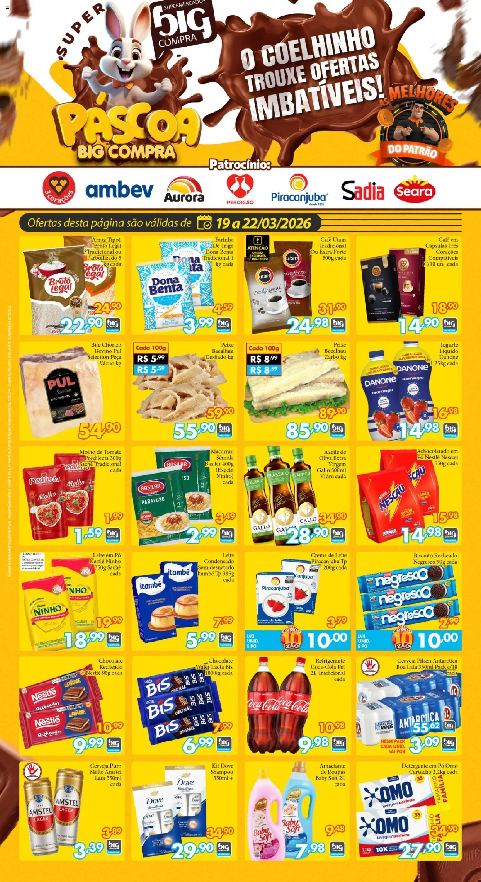Pré-Visualização do folheto "Big Compra - Ofertas da semana" da loja Big Compra válido a partir de 19/03/2026