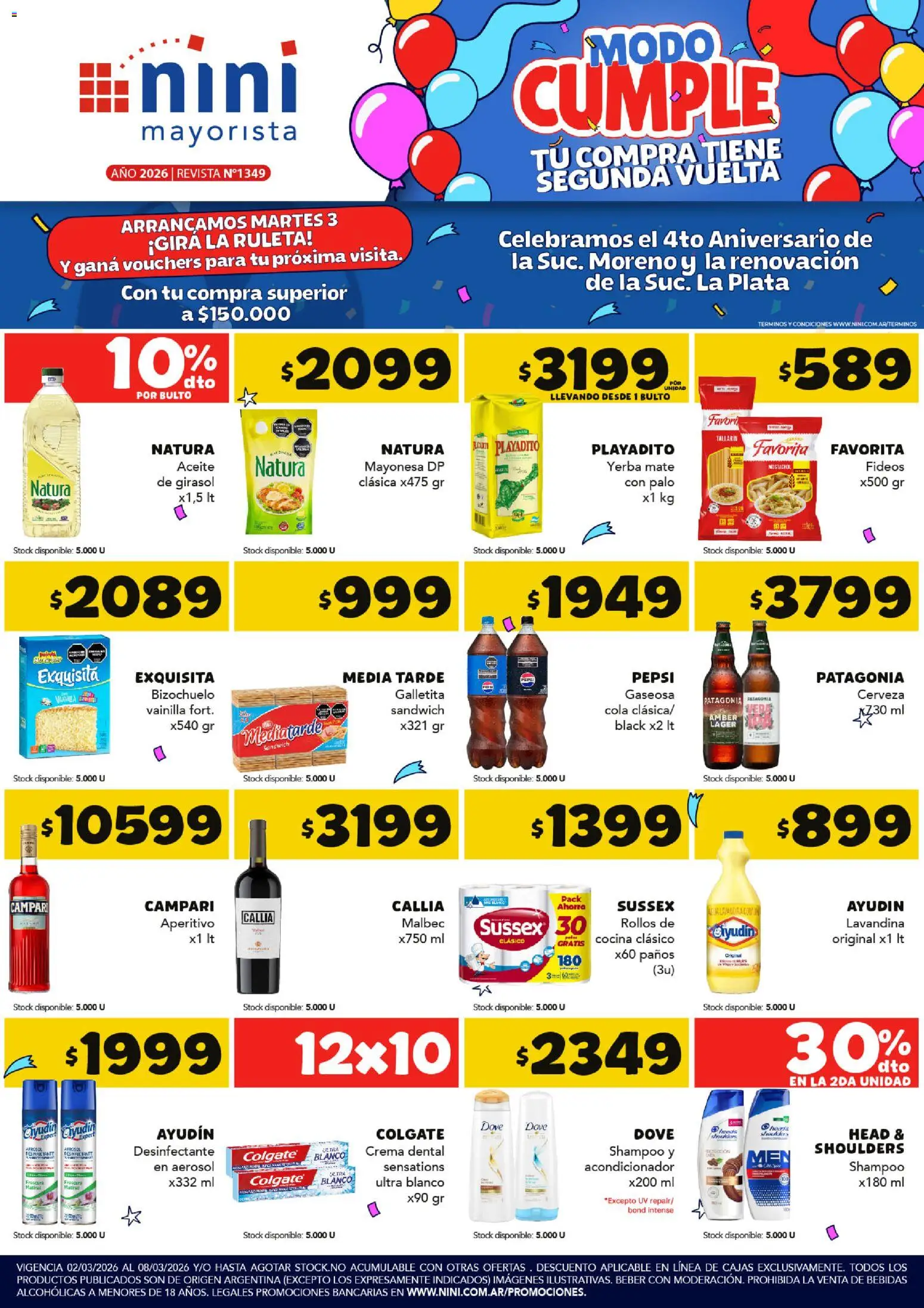 Vista previa del folleto de la tienda NINI Mayorista válido desde el 02/03/2026 