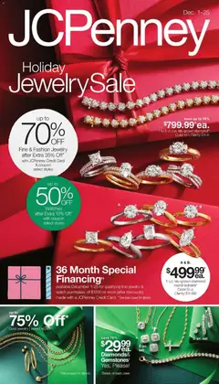 Ad Preview of JCPenney Holiday Jewelry Sale from 12/01/2025