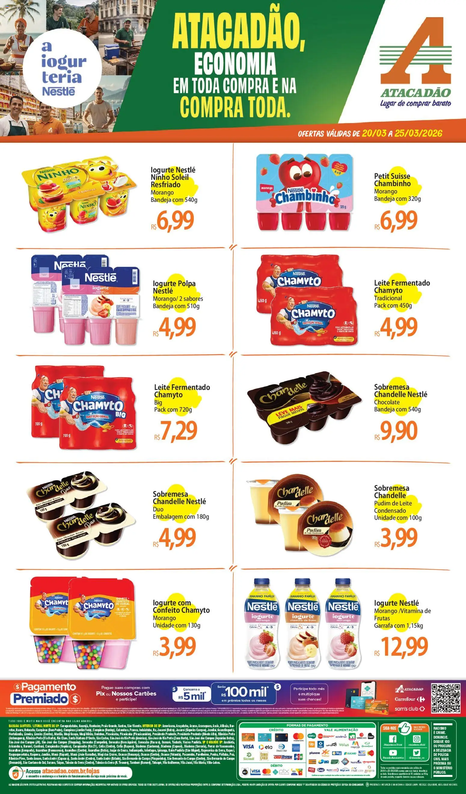 Pré-Visualização do folheto "Atacadão ofertas - SP" da loja Atacadão válido a partir de 20/03/2026