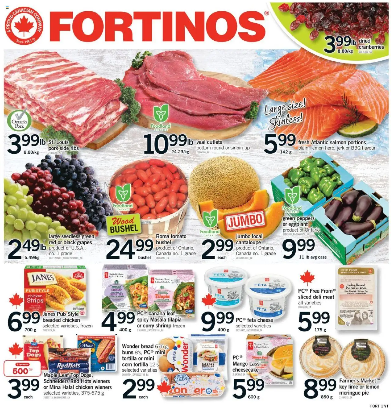Fortinos flyer valid from Aug 14, 2025 - page number 1
