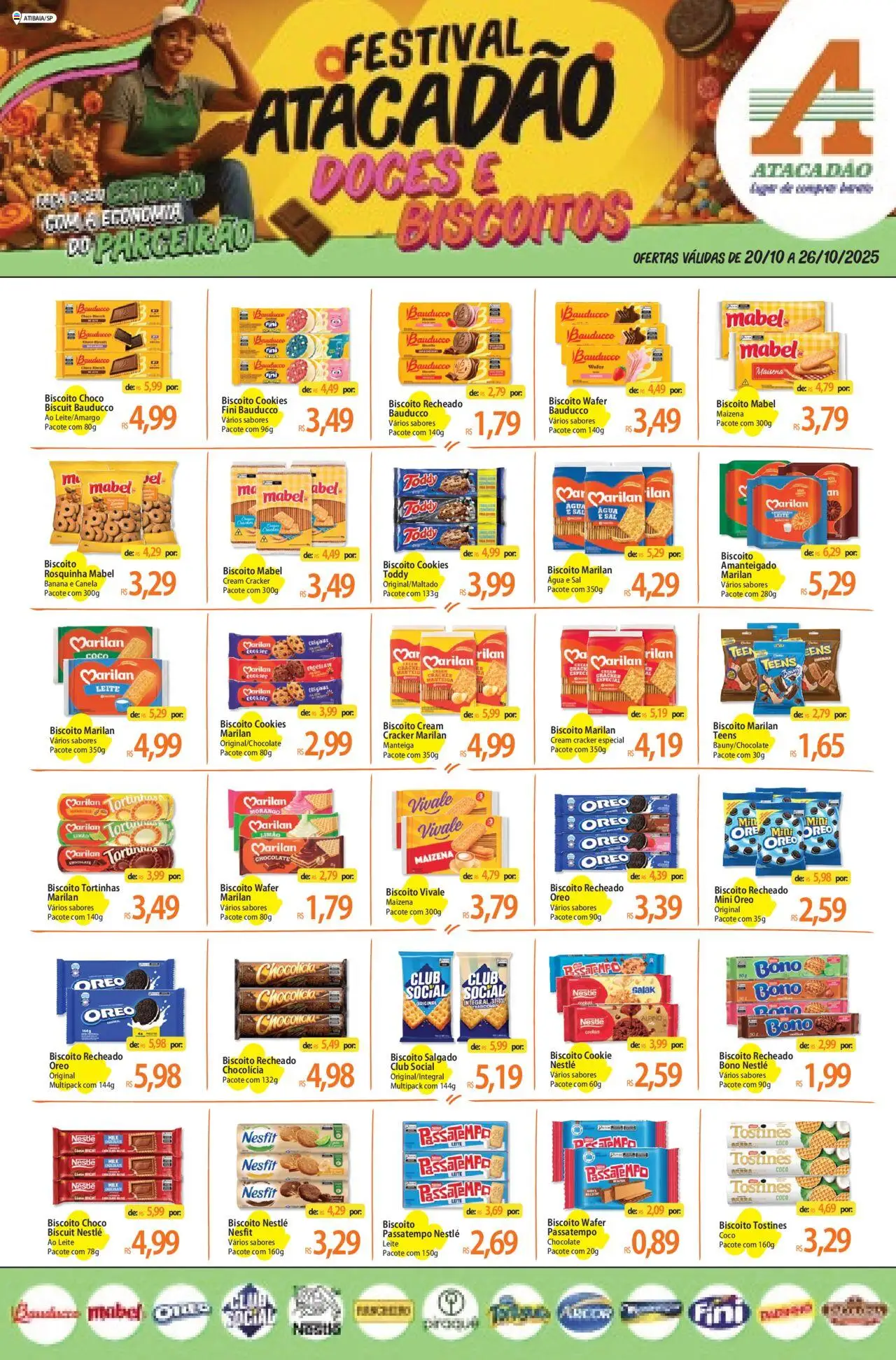 Atacadão folheto "Ofertas - SP" válido a partir de 20/10/2025 - número de página 1