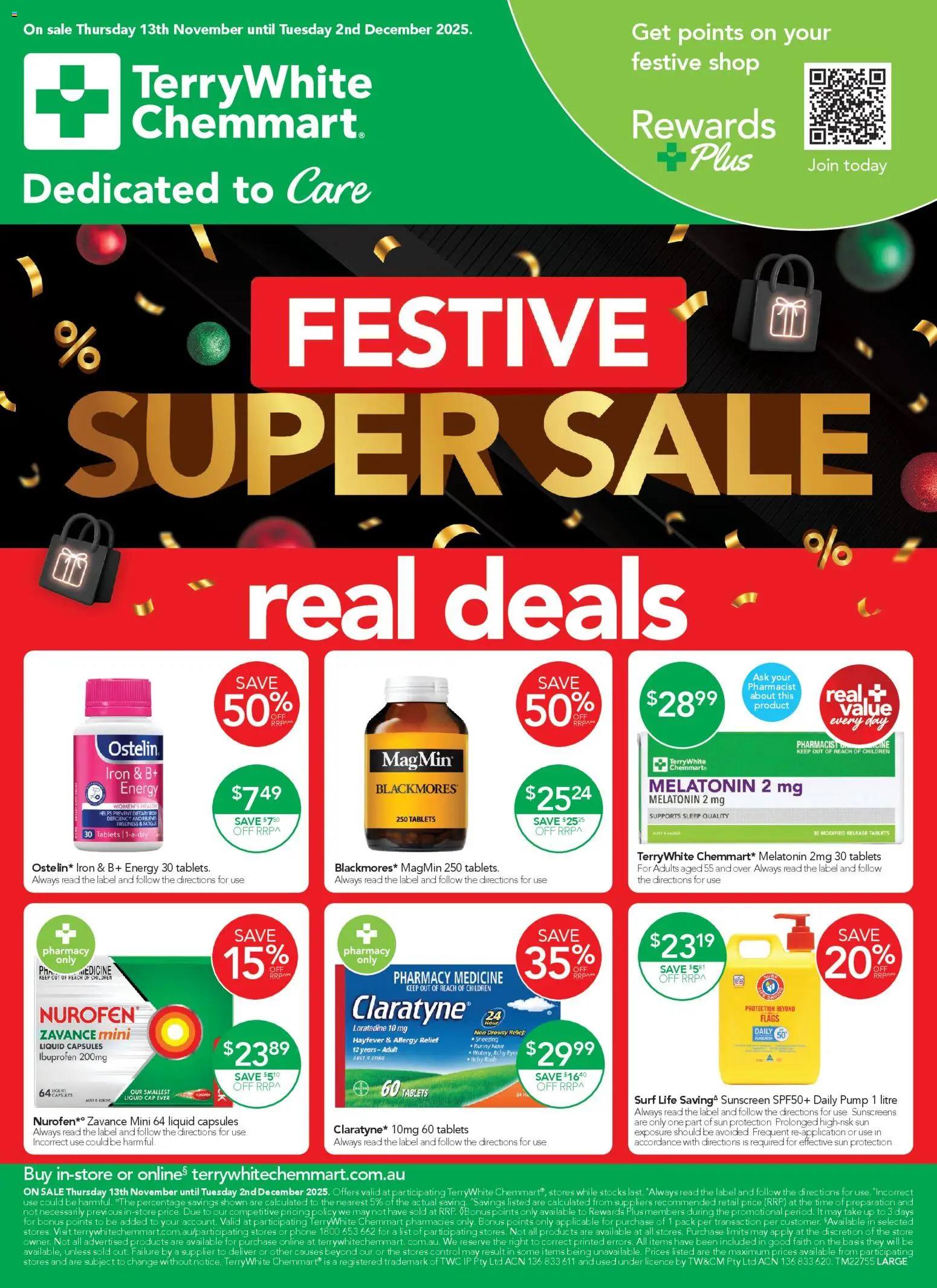 Preview of catalogue Catalogue from shop Terry White valid 13/11/2025