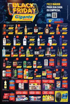 Pré-Visualização do folheto "Black Friday" da loja Gigante Atacadista válido a partir de 28/11/2025