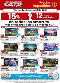 Vista previa del folleto de la tienda Coto válido desde el 24/04/2026 