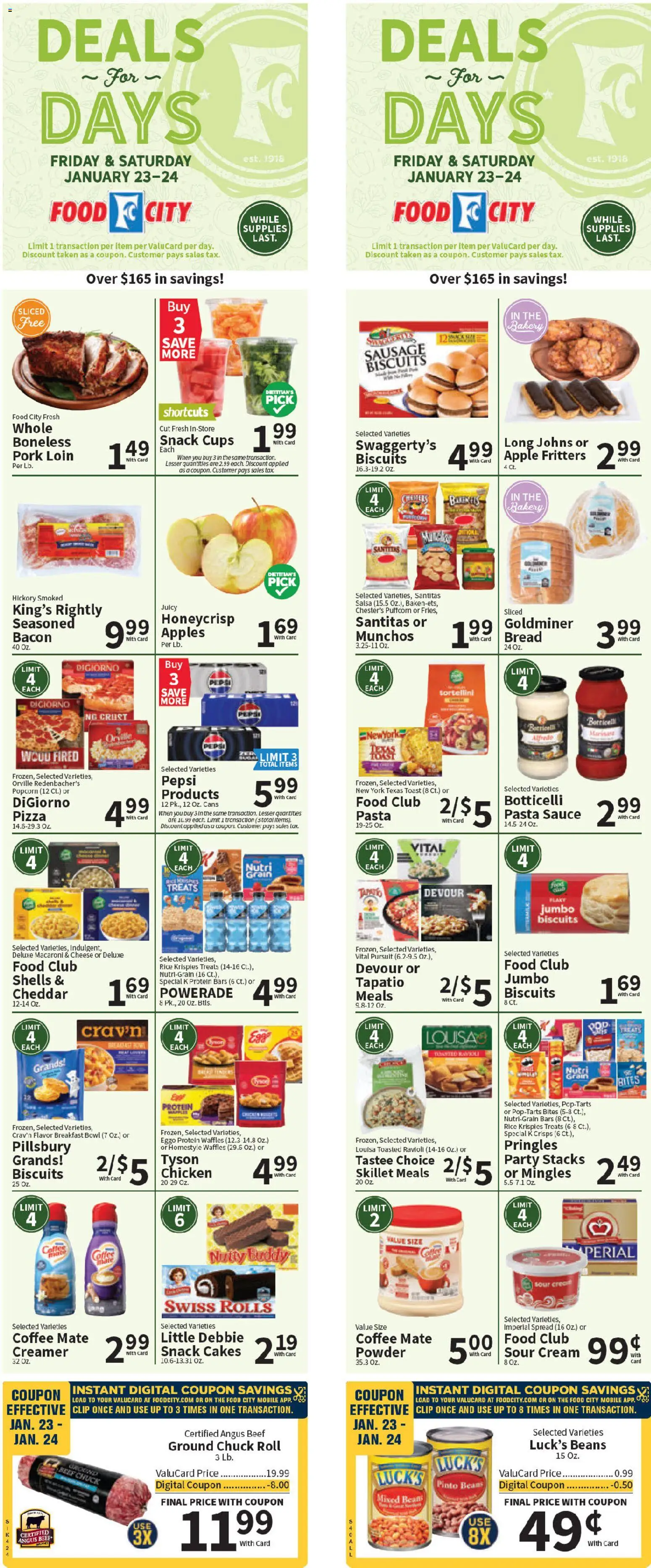 Ad Preview of Food City Weekly Ad from 01/21/2026