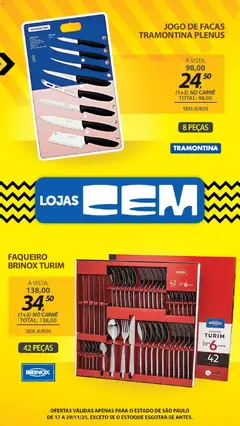 Pré-Visualização do folheto "Ofertas atuais" da loja Lojas Cem válido a partir de 17/11/2025 | Página: 75