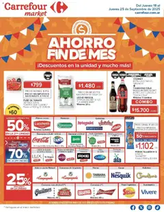 Vista previa del folleto de la tienda Carrefour Market válido desde el 18/09/2025 