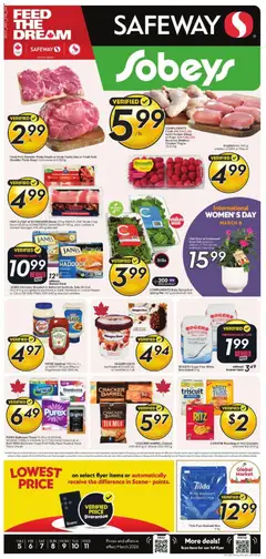 Preview of leaflet Safeway weekly flyer - MB from shop Safeway is valid from Mar 05, 2026