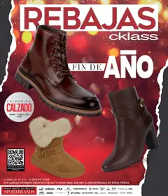 Vista previa las ofertas de la tienda Cklass - Catálogo Rebajas fin de año calzado desde el 15/12/2025 