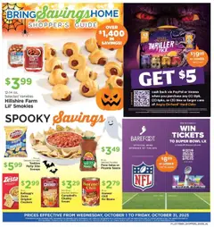 Ad Preview of Homeland Bring Savings Home Shopper's Guide from 10/01/2025
