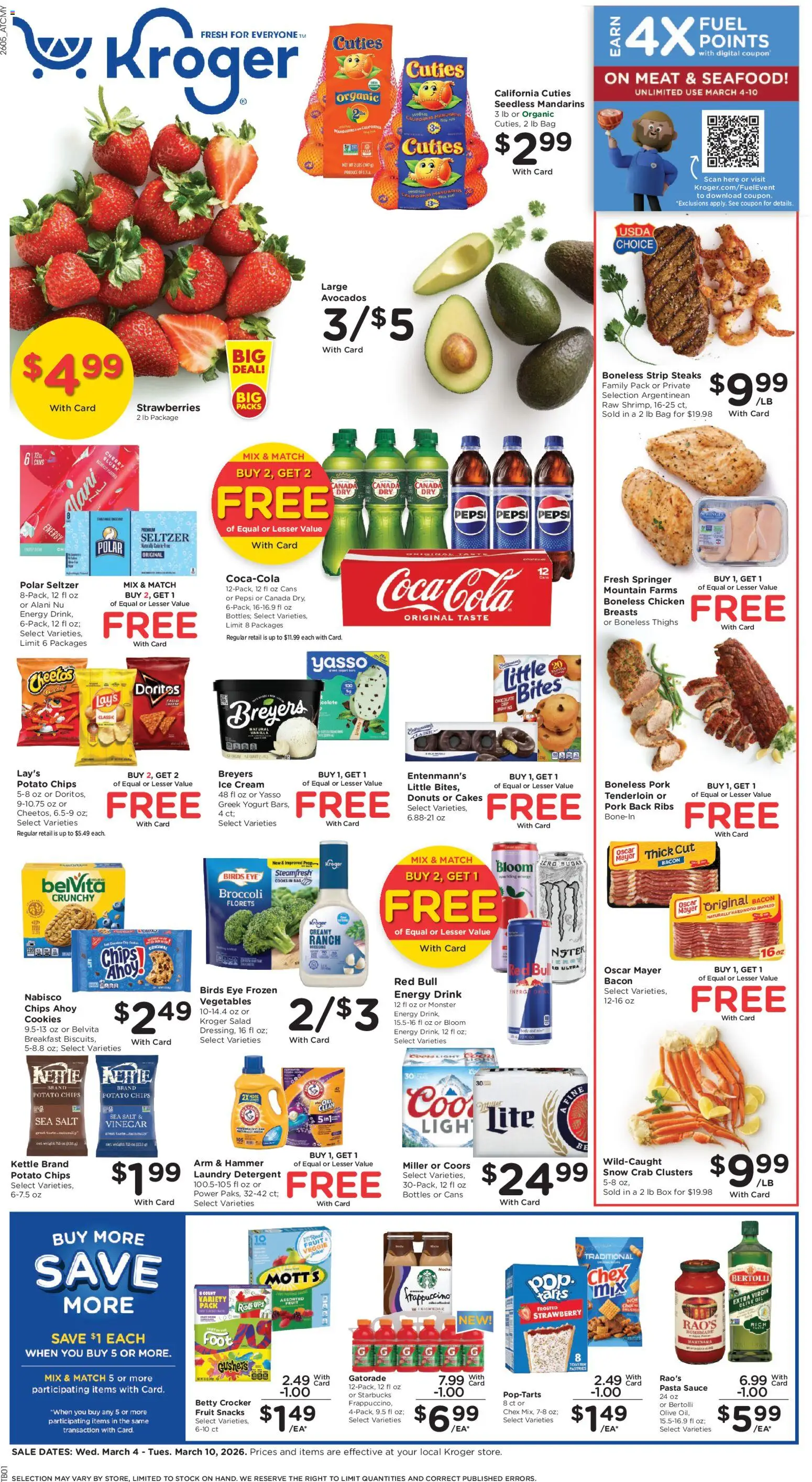 Ad Preview of Kroger Kroger Weekly Ad from 03/04/2026