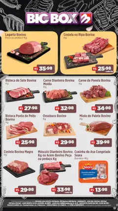 Pré-Visualização do folheto "Ofertas Carne" da loja Big Box válido a partir de 27/08/2025