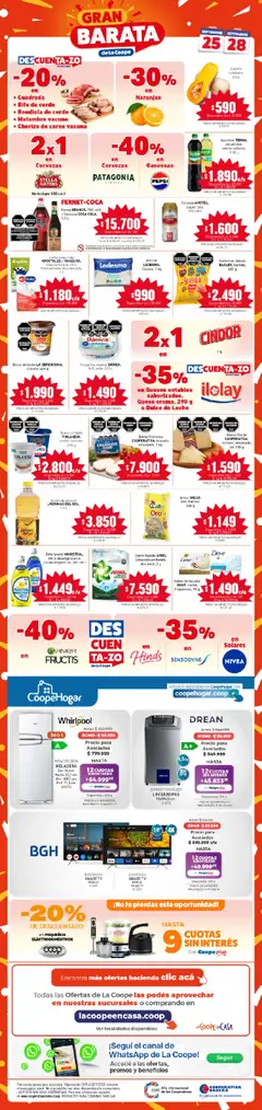 Vista previa del folleto de la tienda Cooperativa Obrera válido desde el 25/09/2025 