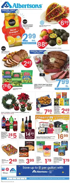 Ad Preview of Albertsons Weekly Ad from 11/28/2025