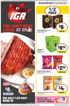 Preview of catalogue Catalogue QLD from shop IGA valid 19/11/2025
