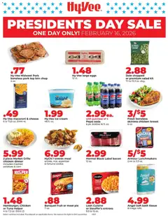 Ad Preview of HyVee Weekly Ad from 02/16/2026