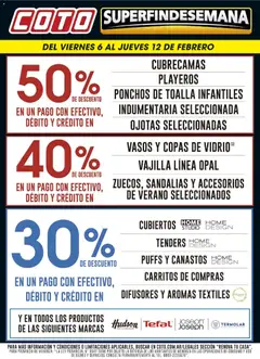 Vista previa del folleto de la tienda Coto válido desde el 06/02/2026 