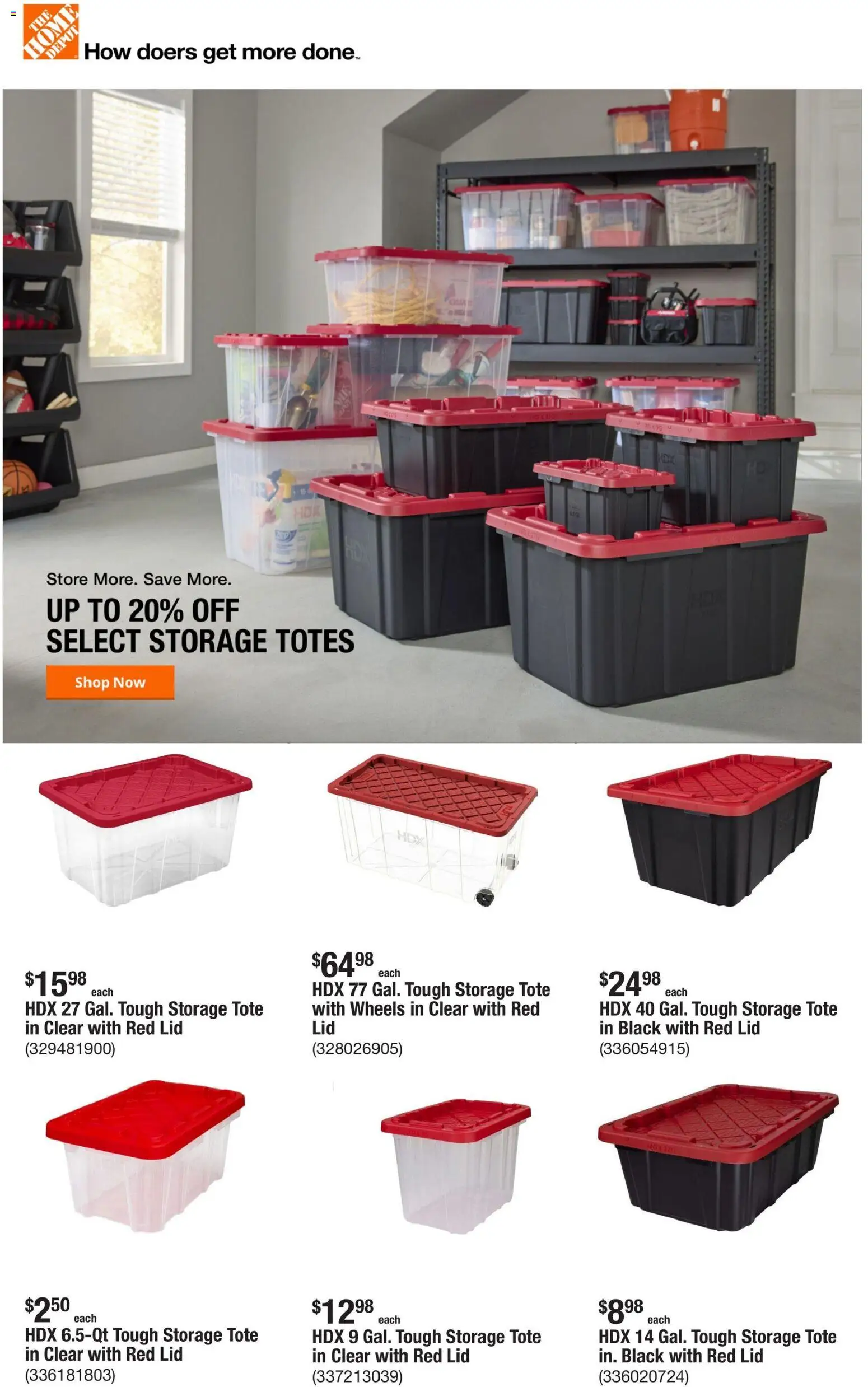 Ad Preview of Home Depot Weekly Ad - PA from 02/12/2026