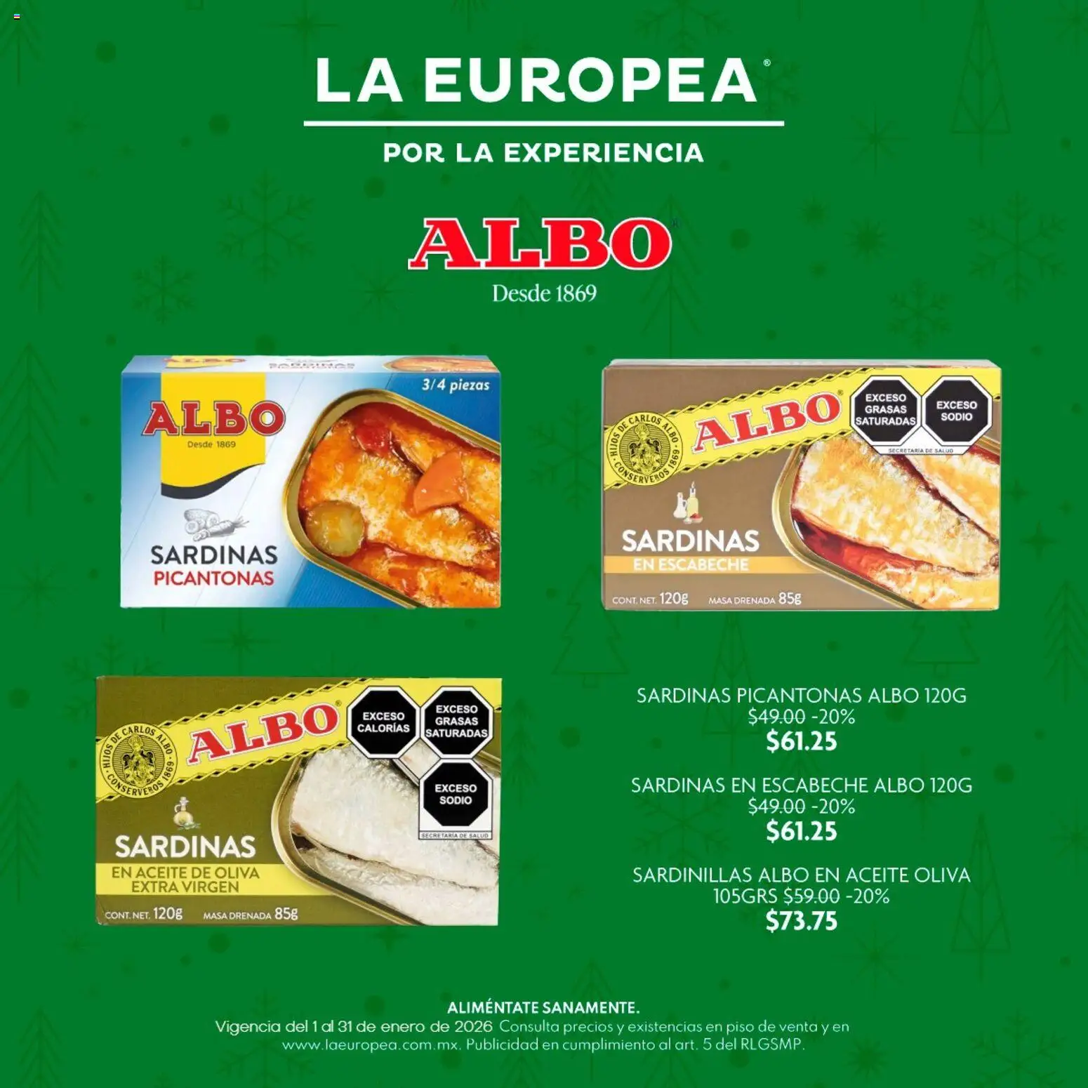 Vista previa las ofertas de la tienda La Europea - Catálogo Albo desde el 01/01/2026 