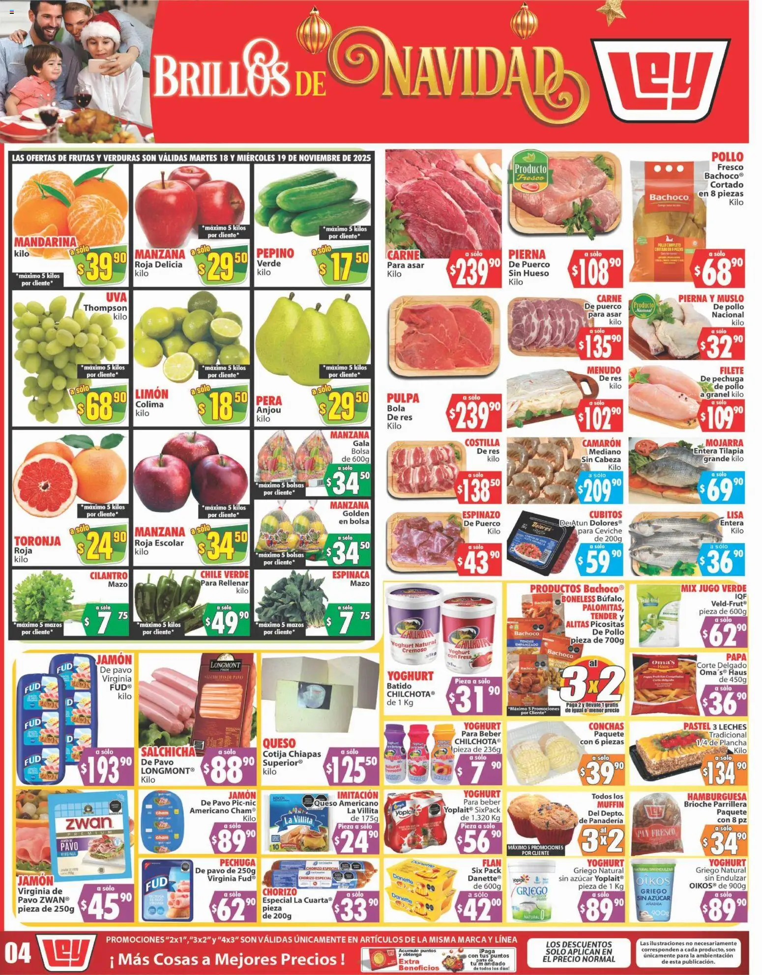 Vista previa las ofertas de la tienda Casa Ley - Folleto Autoservicio desde el 18/11/2025 