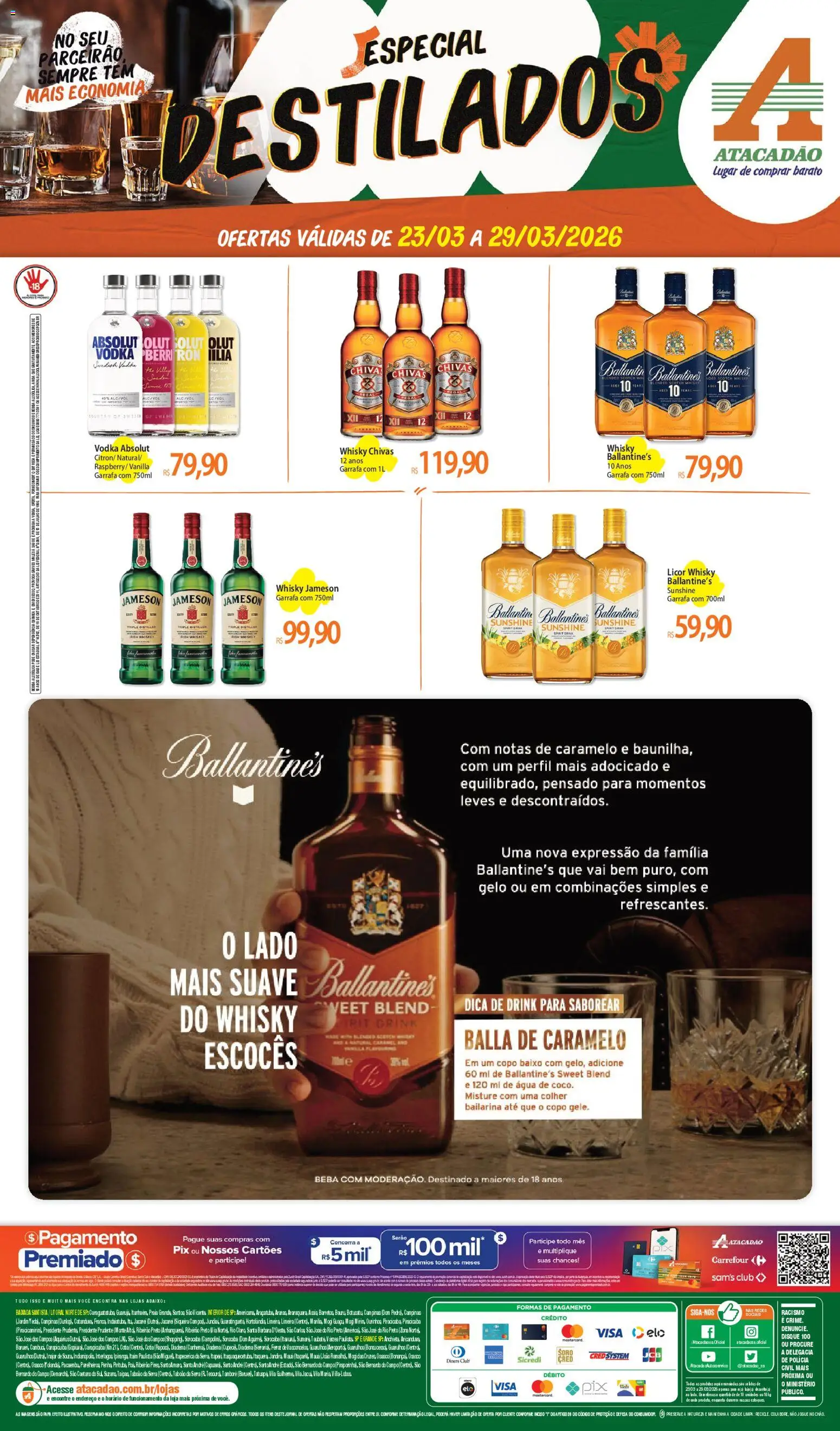 Pré-Visualização do folheto "Atacadão ofertas - SP" da loja Atacadão válido a partir de 23/03/2026