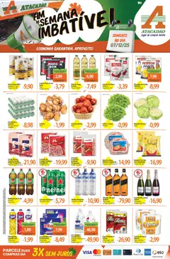 Pré-Visualização do folheto "Ofertas - RS" da loja Atacadão válido a partir de 07/12/2025
