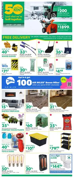 Preview of leaflet Weekly Flyer - PE from shop Kent is valid from Jan 15, 2026